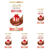 Lindt Chocolate Creation Himbeer-Panna-Cotta, Schokoladengeschenk, Schokoriegel, 150 g (5er-Pack)