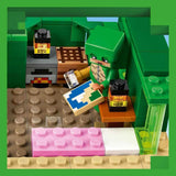 LEGO Minecraft The Turtle Beach House Spielzeughaus mit Zubehör für Mädchen und Jungen ab 8 Jahren, Set mit Tieren und Charakteren aus dem Videospiel, Geschenk für Gamer 21254 Bausets Besuchen Sie den LEGO-Store