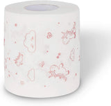Einhorn-Toilettenpapier – Niedliches Toilettenpapier verwandelt Ihr Badezimmer in eine Wohlfühloase (Einhorn)