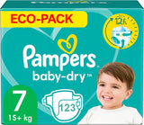 Windeln PAMPERS Baby-DRY Größe 7 123