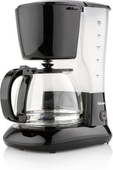 Tristar 1,25 l Kaffeemaschine – für 10–12 Tassen, auch für Camping geeignet, CM-1245, Schwarz
