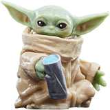 Star Wars Hasbro Black Series Grogu, The Mandalorian Zu Figure, Geeignet für 15 cm große Actionfiguren zum Sammeln, Für Kinder ab 4 Jahren, Multi, F4357 Actionfiguren Naty Shop