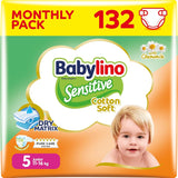 Windeln für empfindliche Babys, Größe 7, extra groß plus (+15 kg), 14 Stück
