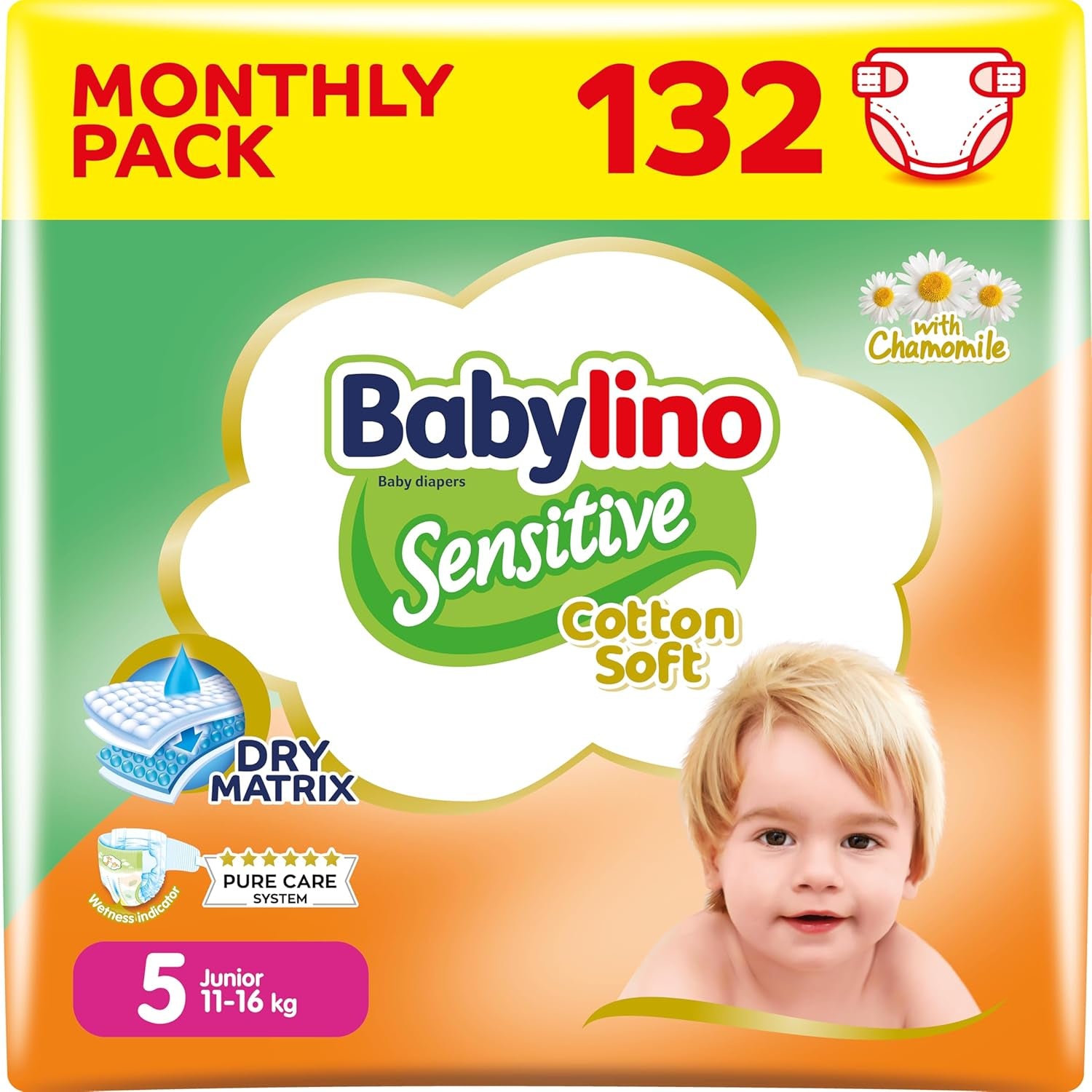 Babywindeln Sensitive Größe 4, Maxi (8-13 kg), 20 Stück