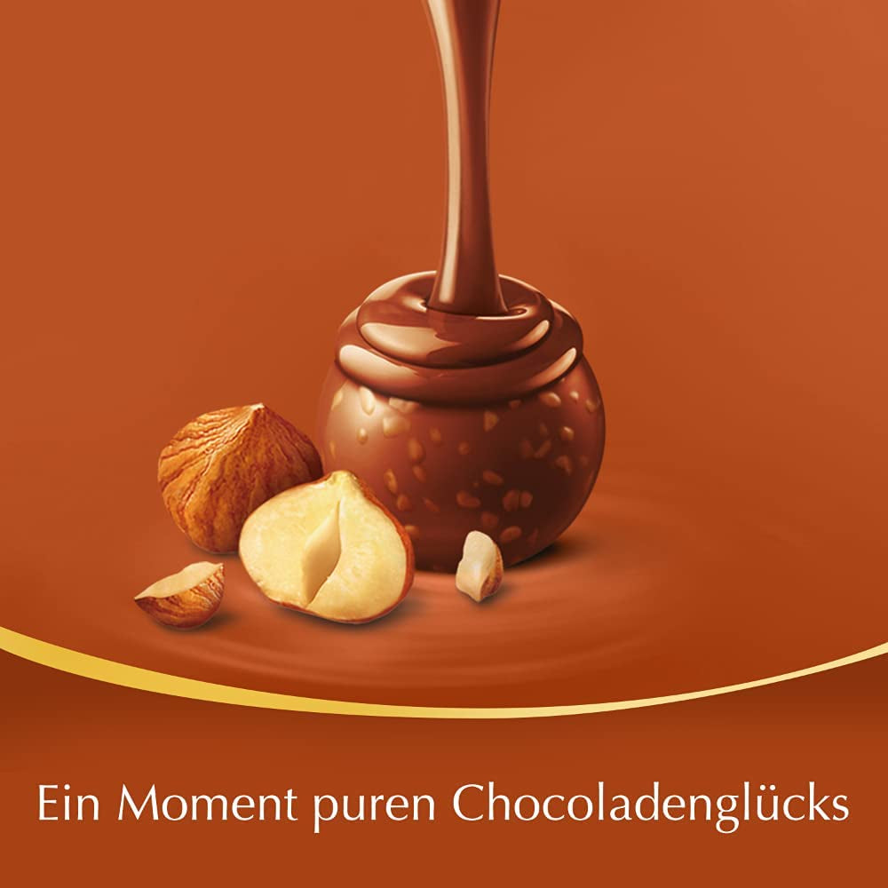 LINDOR Schokokugeln mit Haselnüssen, 1 kg Beutel + Johnnie Walker Sherryfass 0,7 Liter