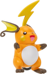 Pokemon PKW2778 Select 3er-Pack mit Pichu und Pikachu und 7,6 cm großen Raichu-Kampffiguren Evolution Multipack Style 2 Actionfiguren Naty Shop