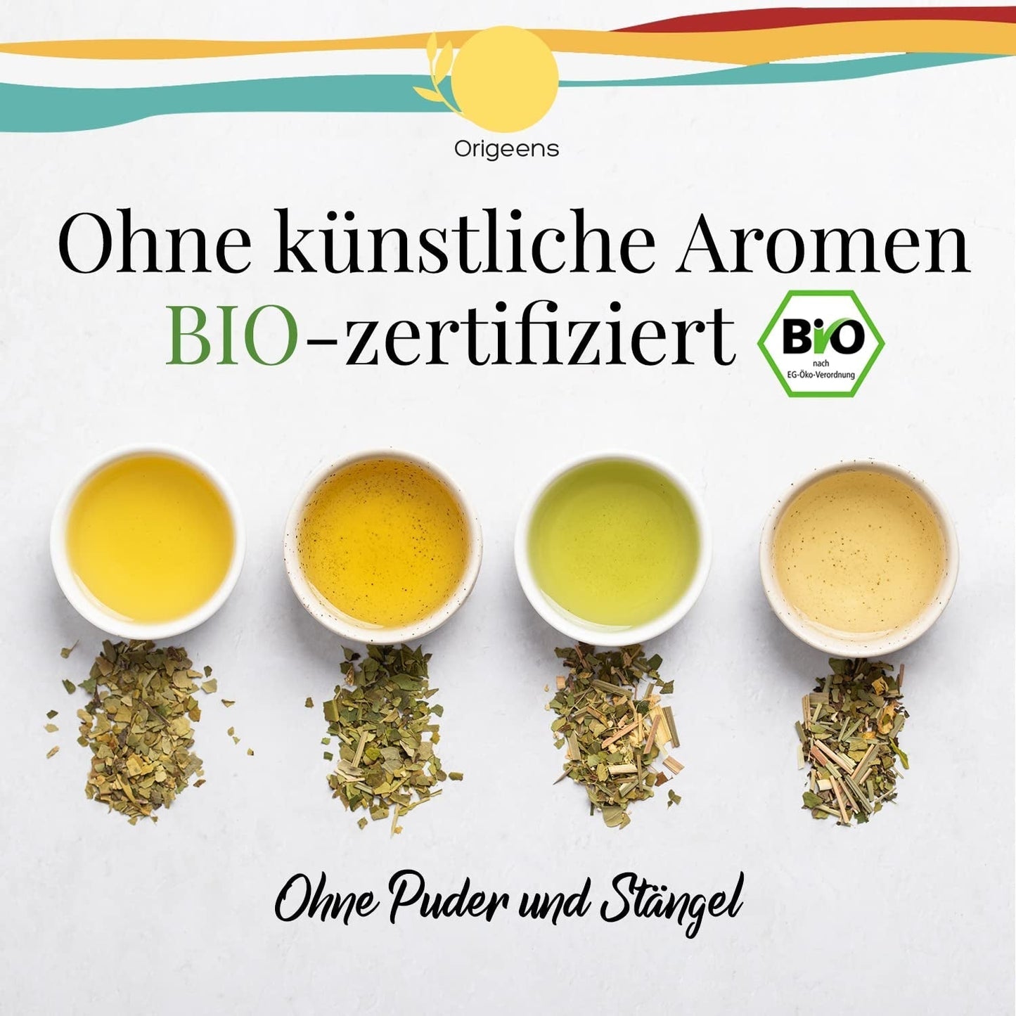 ORIGEENS BIO MATE TEE GESCHENKSET X4 I Yerba Mate Bio 4X80G I Yerba Mate Teeset, Geschenkidee