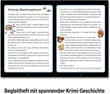 Die Drei ??? Kinder – Krimi-Puzzle – Achtung, Seeungeheuer von KOSMOS 680664, 150 Teile, leuchtet im Dunkeln, Lesen, Rätsel, Rätsel lösen, Detektivrätsel für Kinder ab 7 Jahren. Puzzle Naty Shop