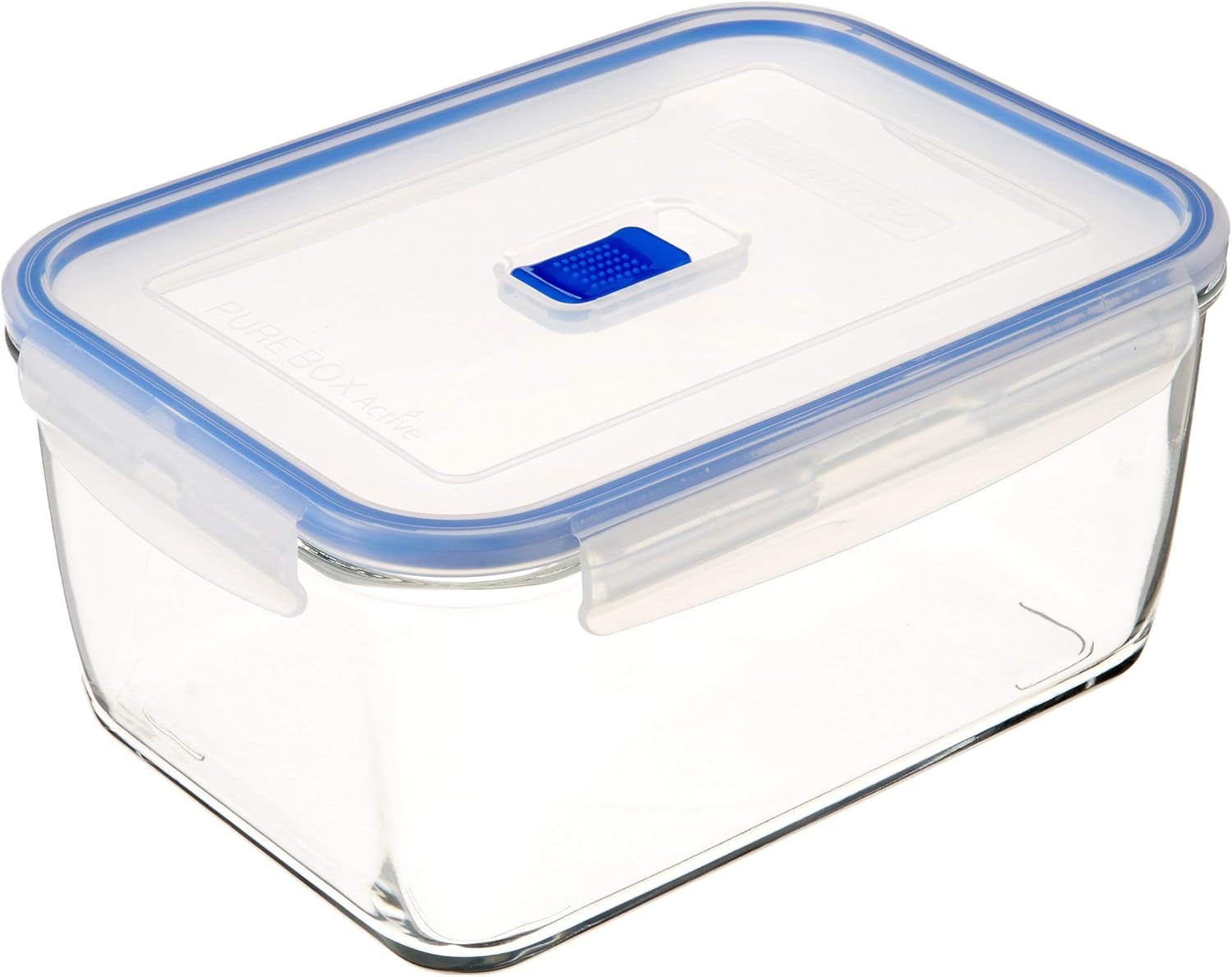 Pure Box Active rechteckige hermetische Behälter – 197 cl. Zweifarbige Frischhaltedosen Naty Shop rechteckig 2900 ml