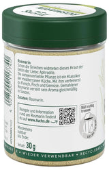 Fuchs - Gemahlener Rosmarin - Zum Würzen von Fisch, Fleisch und Gemüse, 30 Gramm Condimente Naty Shop