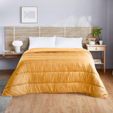 Pikolin Home – Wendedecke 300 G – zweifarbige nordische Füllung – für Bett 150 – bequem, warm, atmungsaktiv, blau, 240 x 220 cm Steppdecken und Steppdecken Naty Shop