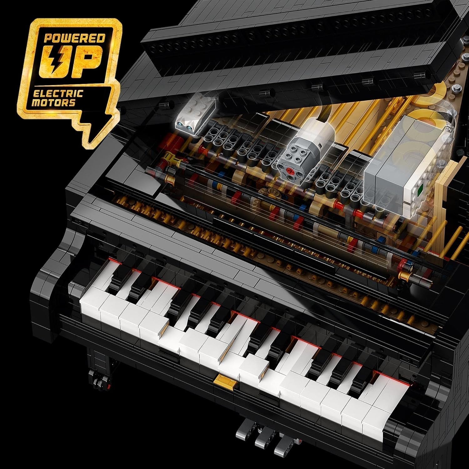 LEGO Ideas Konzertflügel (21323); Baukasten; Ihr eigenes Konzertklavier; Tolles Modellbauprojekt für den talentierten Pianisten, Musiker, Musikliebhaber oder Bastler (3.662 Teile). Bausätze Besuchen Sie den LEGO-Store