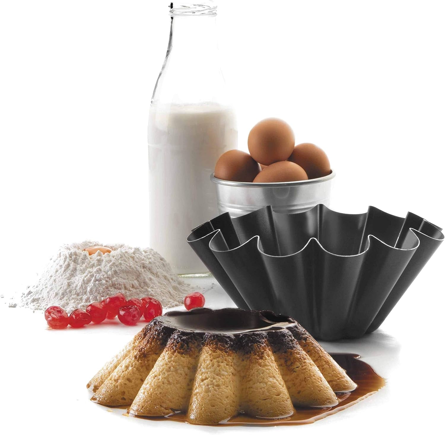 FORMA BRIOCHE, Aluminium, 10 cm Backformen und Tabletts Naty Shop