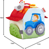 HABA 306383 – Spielwürfel Bauernhof, Multifunktionsspielzeug ab 6 Monaten Babyspielzeug Naty Shop