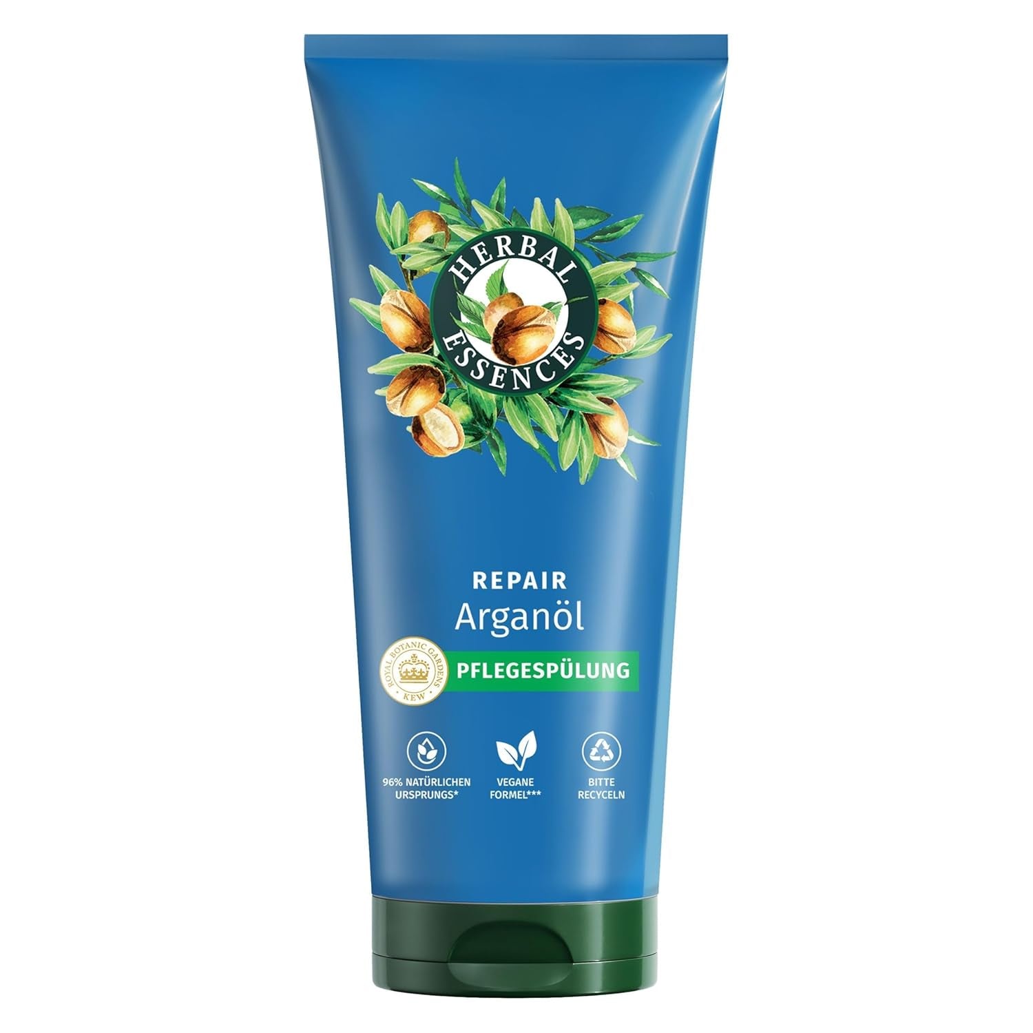 Herbal Essences Haarreparaturmaske mit Arganöl 300 ml. Von geschädigtem Haar bis hin zu glatterem und glänzenderem Haar. Intensivpflege. Mit Inhaltsstoffen natürlichen Ursprungs. Vegan Naty Shop Haarmaske 250 ml (1 Packung) Ausspülen