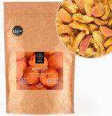 Gefriergetrocknete Aprikosen BRIX | Natürliche, getrocknete Aprikosen 85 g | Great Taste Award für Trockenfrüchte, getrocknet | GVO-frei, glutenfrei, vegan, konservierte Vitamine Naty Shop Dehydrierte Produkte Standardtitel