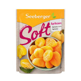 Seeberger Soft Apricots: Köstlich weiche und saftige Aprikosen – süße und samtige Textur – ohne Zuckerzusatz – getrocknet – entkernt, vegan (1 x 200 g) Naty Shop Dehydrierte Produkte 200 g (1 Packung)