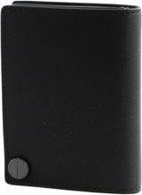 Calvin Klein CK CLEAN PQ COVERED CARDHOLDER Geldbörse für Herren, schwarz (Ck Black), OS Wallet Men Naty Shop