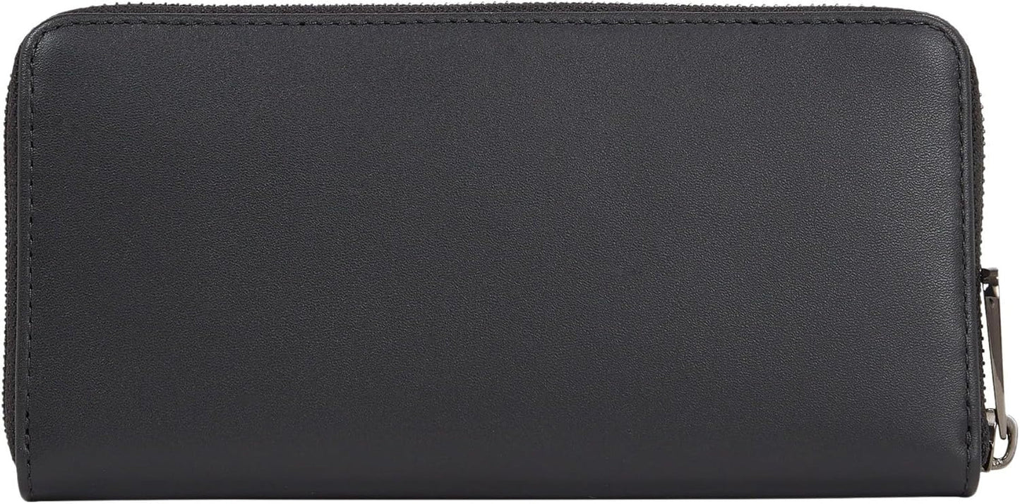 Calvin Klein CK CONCISE LONG ZIP AROUND Geldbörse für Herren, Schwarz (Ck Black), OS Wallet Men Naty Shop