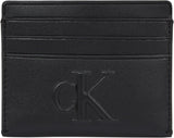 Calvin Klein Ladies Sculpted Cardcase 6cc Kartenhalter Damenbrieftasche Naty Shop Na Black Os