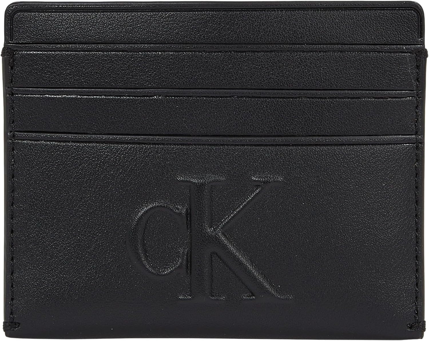 Calvin Klein Ladies Sculpted Cardcase 6cc Kartenhalter Damenbrieftasche Naty Shop Na Black Os