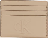 Calvin Klein Ladies Sculpted Cardcase 6cc Kartenhalter-Geldbörse Damen Naty Shop Tableware Os