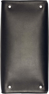 Calvin Klein Turnlock-Umhängetasche für Damen – 2 in 1, veganes Leder, 3 Taschen, Becky Turnlock-Umhängetasche, Schwarz/Silber, Damentaschen, Naty Shop