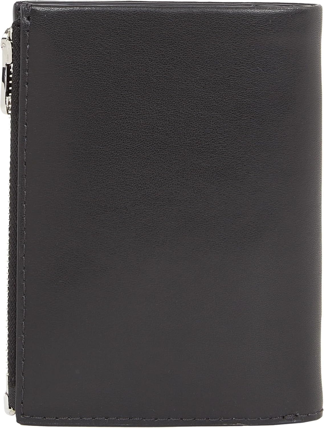 Calvin Klein METAL CK TRIFOLD 6CC W/DETACH C Herren-Geldbörse, Schwarz (Ck Black), OS Herren-Geldbörse Naty Shop