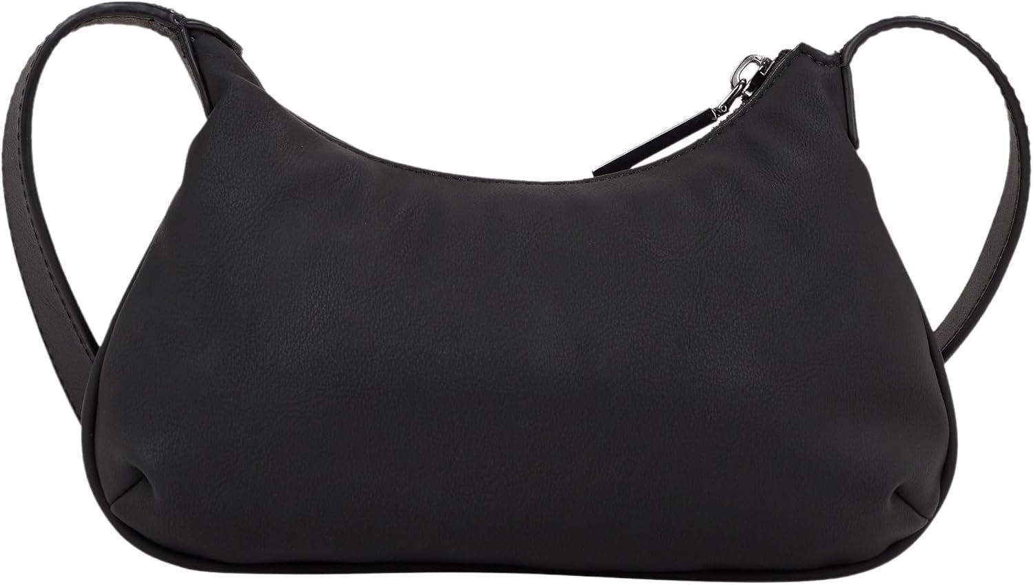 Calvin Klein Crossbody Klein Zipper Shoulder Bag, Schwarz (Ck Black), Natürliche Größe Damentaschen Naty Shop