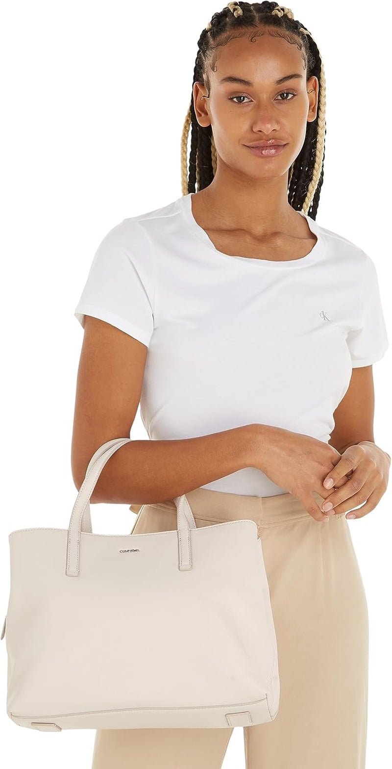 Calvin Klein Tote, grau, EINHEITSGRÖSSE Damentaschen Naty Shop