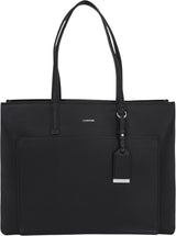 Calvin Klein Damen Shopper Must Medium mit Reißverschluss, Schwarz (Ck Black), Einheitsgröße Damentaschen Naty Shop Standardtitel