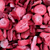 Gefriergetrocknete Erdbeeren 150g - Gefriergetrocknete Erdbeerscheiben - Gefriergetrocknete Trockenfrüchte - Getrocknete Erdbeerfrüchte - Perfekt zum Backen, Dekorieren, Snacks, Müsli, Desserts. Dehydrierte Produkte Naty Shop