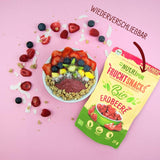 Bio-Gefriergetrocknete Erdbeeren: 70 g getrocknete Erdbeeren für Smoothie-Bowls, Müsli, Porridge-Toppings – gefriergetrocknete Beeren ohne Zuckerzusatz – gefriergetrocknete Erdbeeren – NutriPur-Früchte. Dehydrierte Produkte Naty Shop