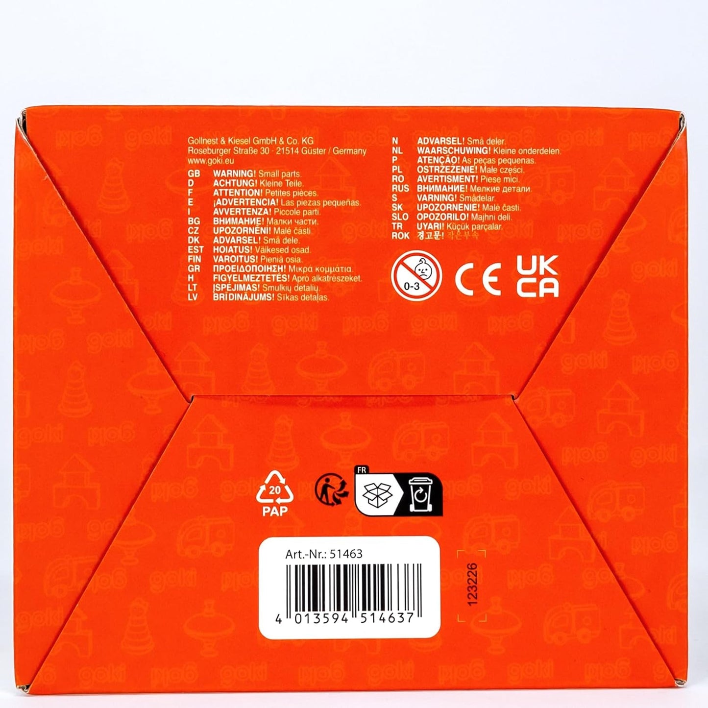 51463 – Flexible Puppen Interkulturelle Familie