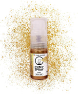 Essbares Glitzer-Lebensmittelspray NEW SILVER SHIMMERING 5G Pump mit Metallic-Pulver für die schnelle und effektive Dekoration von Kuchen, Cremes, Gelees, Pralinen, Schokoladen- und Zuckerdekorationen