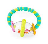 Bright Starts Little Shakers 6-teiliges Geschenkset – Babyrasseln und Beißringe, BPA-frei, leicht zu fangen, Unisex für Neugeborene+