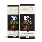 Lindt-Schokolade | Riegel EXCELLENCE 85 % Kakao | 100g | Extra dunkle Schokolade | Veganer Schokoriegel