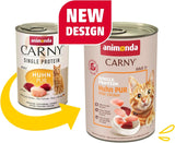 animonda Carny Adult Single Protein Pure Chicken (6 x 400g), Nassfutter für ausgewachsene Katzen mit einer einzigen Proteinquelle, Nassfutter für ausgewachsene Katzen, getreidefrei und zuckerfrei