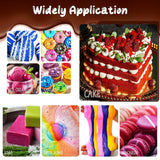 Gel-Lebensmittelfarbe – hochkonzentrierte Gel-Lebensmittelfarbe für Kuchen, Backen, Ostereier, Getränke – zuckerfreie Lebensmittelfarbe für Fondant, Zuckerguss, Schleim, Kuchendekoration (roter Samt, 150 g)