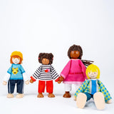 51463 – Flexible Puppen Interkulturelle Familie