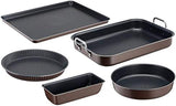 Tefal J1600502 Success Flach Mini Backofen Aluminium Schwarz 19X25 X 4,2 cm Formen und Bleche zum Backen Naty Shop