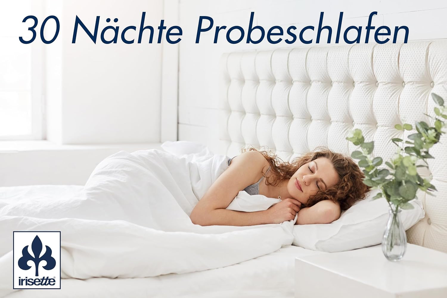 Irisette Noblesse Kissen - Made in Germany - Kissen mit abnehmbarem Bezug aus reiner Baumwolle, 80 x 80 cm, Öko-Tex zertifizierte Naty Shop Standardkissen
