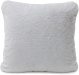 Gözze - Bequemer Kissenbezug, Merino Feeling, 50X50 cm - Dunkelgrüne Betten und Decken Besuche den Gözze-Store silber