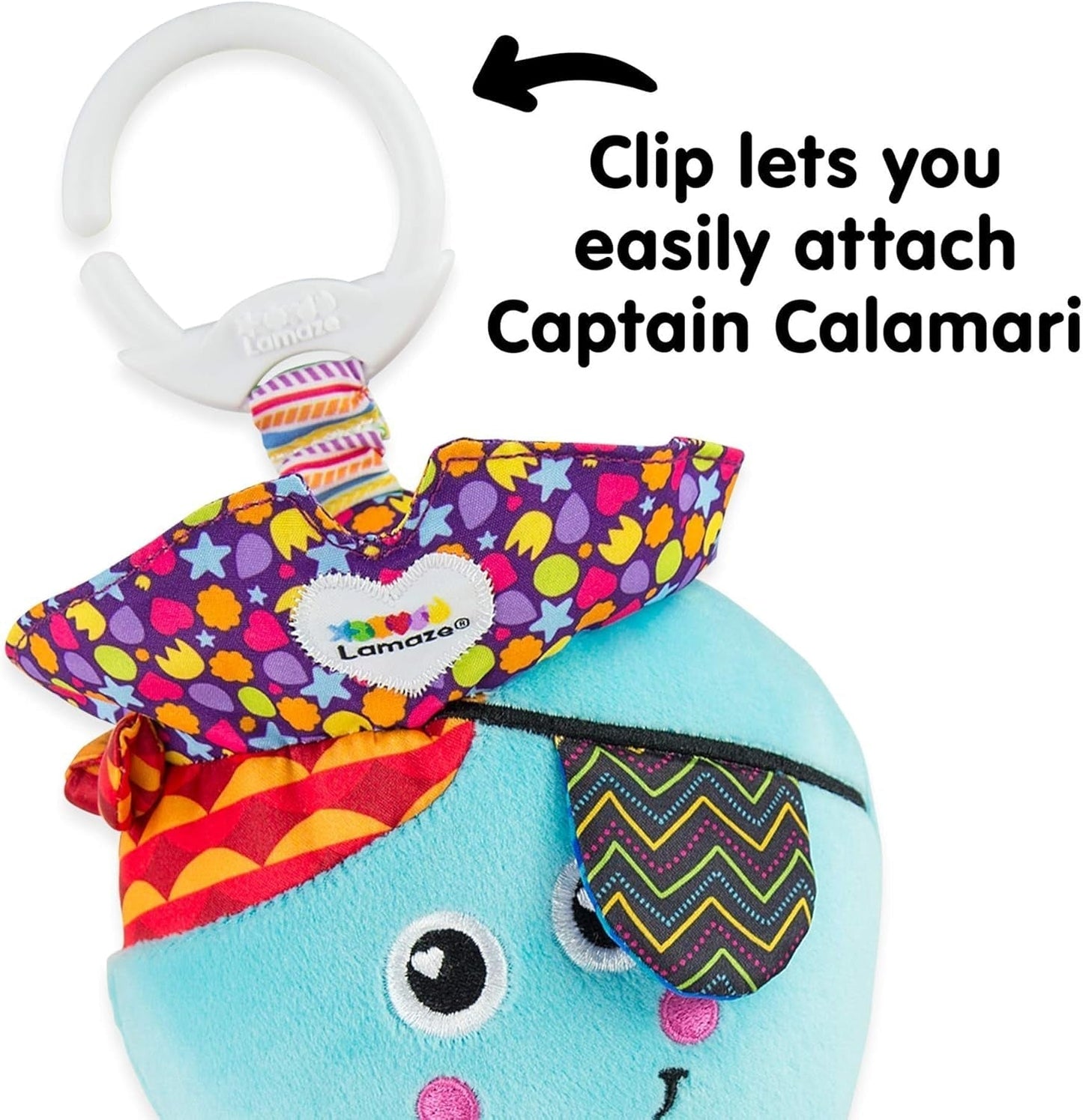 Lamaze Kinderspielzeug Captain Squid, Octopus Pirat Clip & Go, hochwertiges Spielzeug für Kleinkinder & Diego Kinderspielzeug, fliegender Drache Clip & Go, hochwertiges Spielzeug für Kleinkinder Bebe Naty Shop Toys