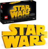LEGO Star Wars 75407 Star Wars Logo-Steine – Bauset zum Sammeln für Erwachsene – Popkultur-Modell – Schreibtisch-Ausstellungsstück – Geschenkidee für Erwachsene und Teenager-Fans. Bausätze. Besuche den LEGO-Store. Standardtitel