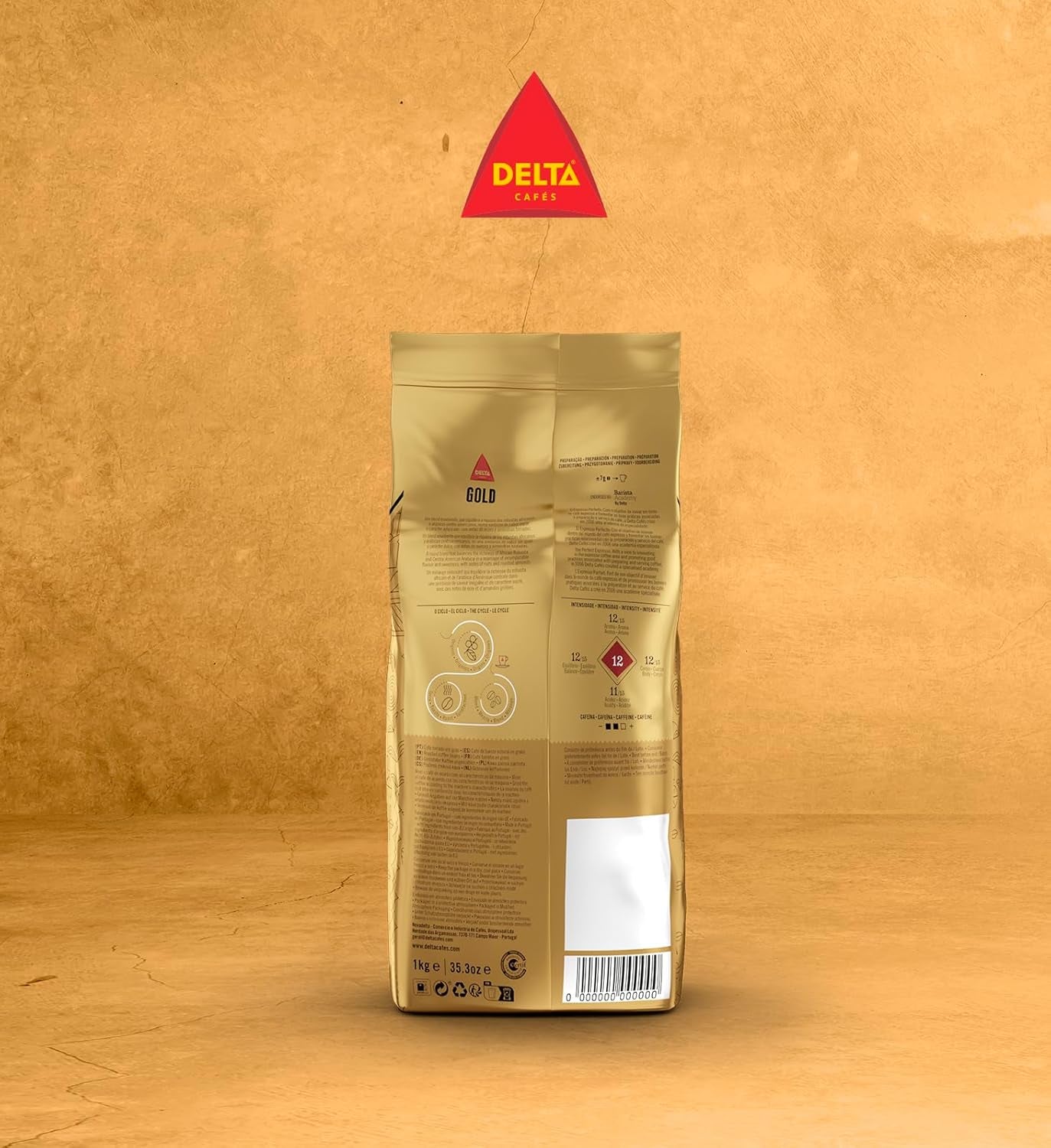 Delta GOLD Kaffeebohnen (1kg)