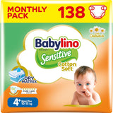 Windeln für empfindliche Babys, Größe 6, extra groß (13-18 kg), 114 Windeln