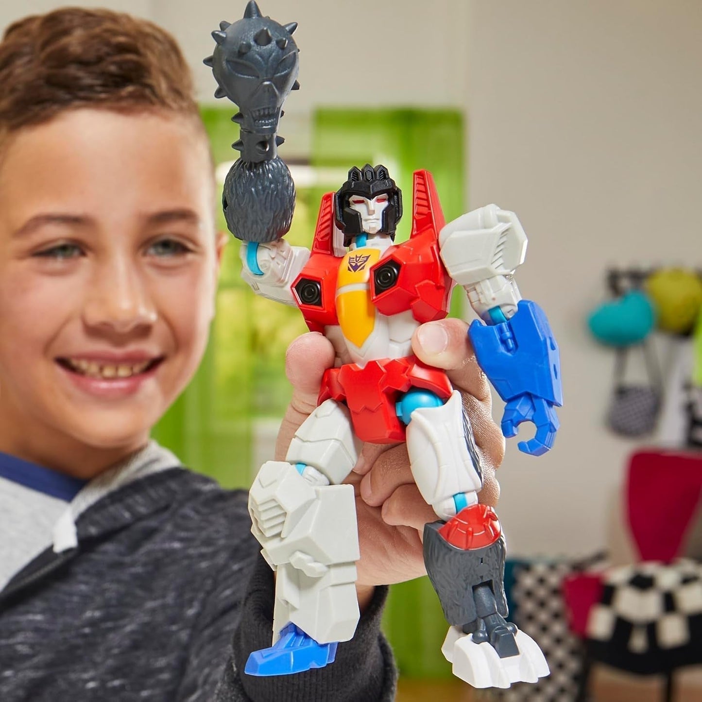 Transformers Mixmashers Starscream Anpassbare Actionfiguren und Zubehör Actionfiguren Naty Shop