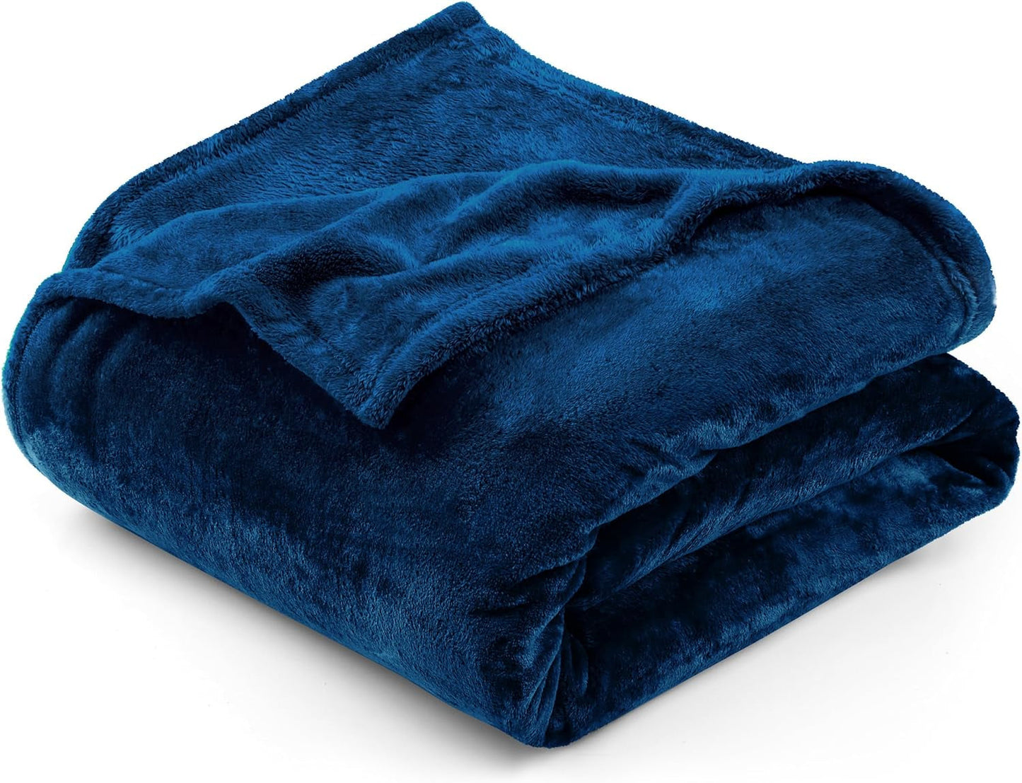 Utopia Bedding Kuschelige Fleecedecke [228 x 228 cm, Grau] Weiche, leichte, warme und flauschige Decke, bequeme und atmungsaktive Decke für Bett, Sofa, Couch, Betten und Decken. Besuche den Utopia Bedding-Store, Marineblau, 220 x 240 cm