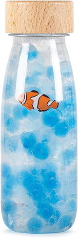 Blue Tang Sound Bottle Babyspielzeug Naty Shop Fisch